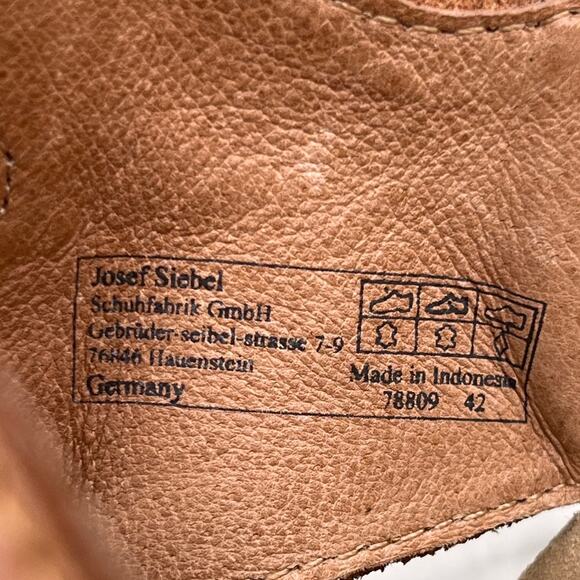 Josef Seibel Natayla Thong Sandals 42 Flip Flops - Picture 6 of 10